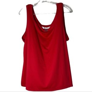 Nygard Red Sleeveless Tank Top Red Top